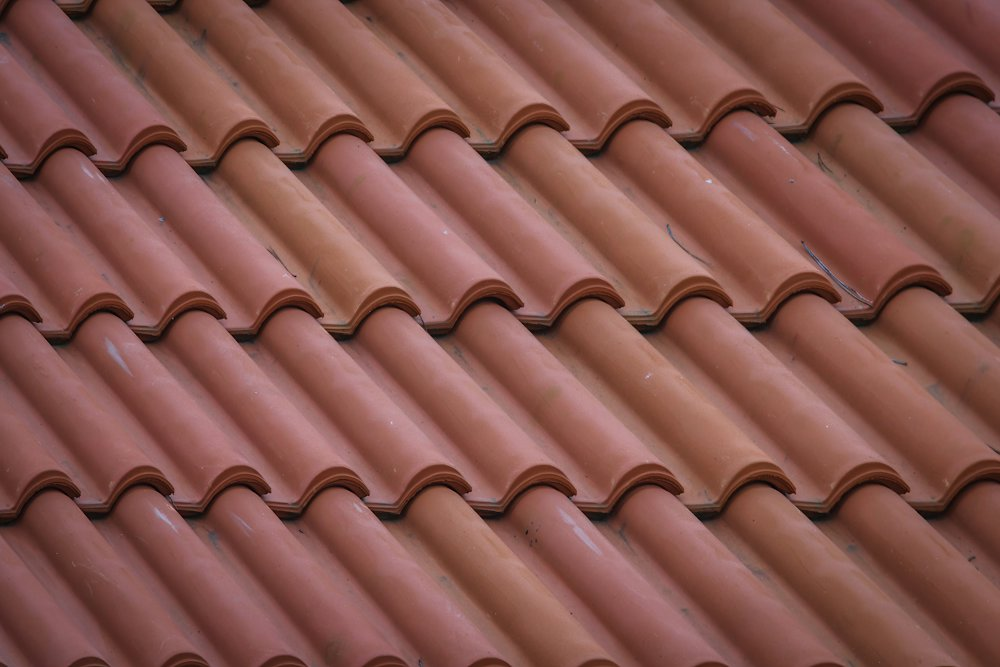 Clay tile roof